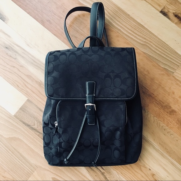 Coach Handbags - Coach canvas backpack